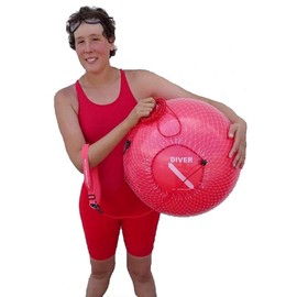FREEDOM BUOY for Swimmers | Great for Recreational Swimmers, Triathletes, Kayakers in Open Water | Additional Safety Precautions | Highly Visible Buoy | Low Resistance