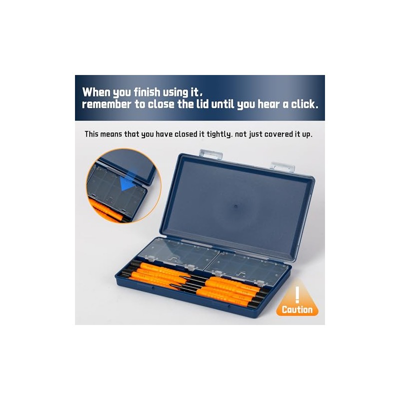 Precision Screwdriver Set with Magnetic Tips, 8-in-1 Multi-Function Screwdrivers, 4-in-1