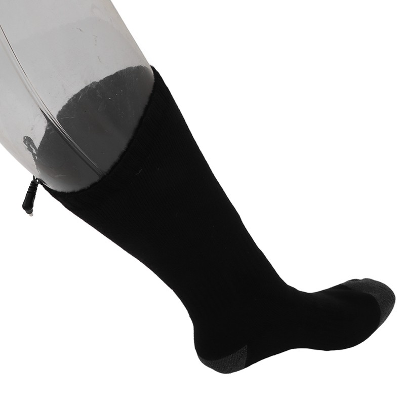 1 Pair Electric Heated Socks 3 Levels Temperature Control 2200mah