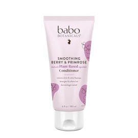 Babo Botanicals Smoothing Conditioner with Evening Primrose Oil, Coconut Oil and Provitamin B5 - For Babies, Kids and Adults with Tangly or Unruly Hai