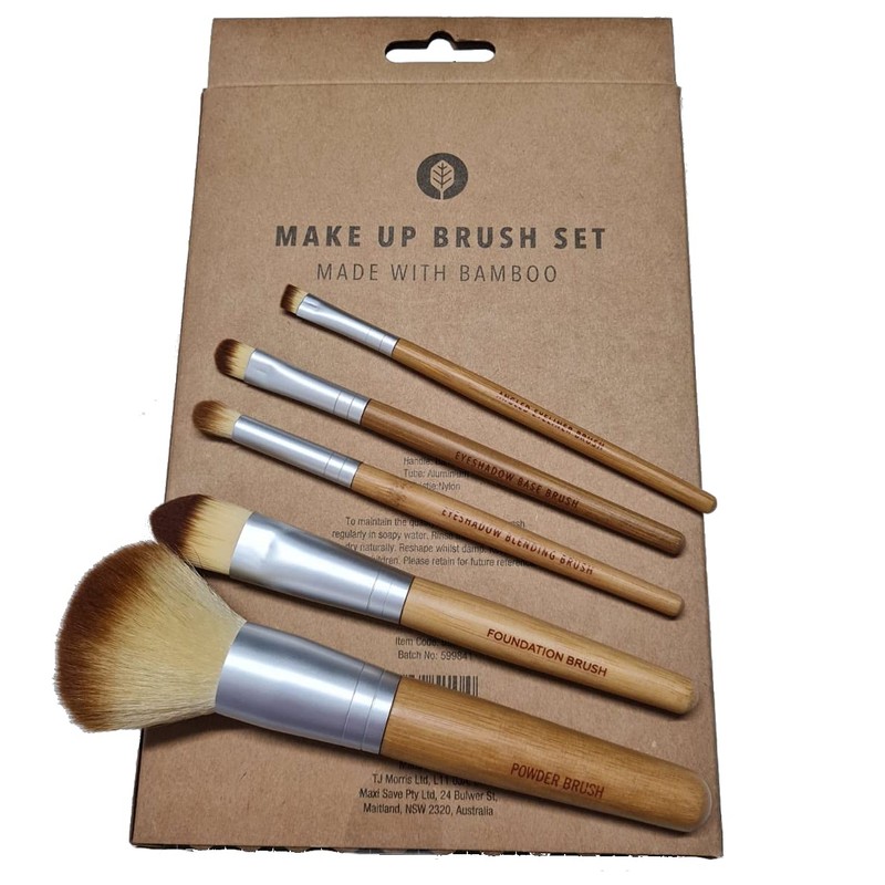 Make Up Brush Set | Made with Bamboo | Beauty