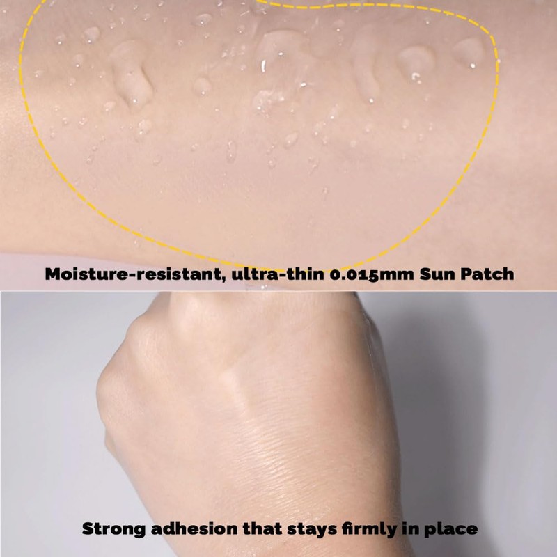 PRETTYSKIN Ultra-Thin Transparent UV Protection Patches – 0.015mm Waterproof Stickers