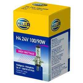Hella H4 24V 100/90W High Wattage Bulb