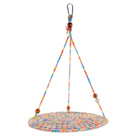 Sosoport Bearded Dragon Hammock Rope Reptile Swing Bed for Lizards Iguanas and Geckos Breathable Design for Comfortable Rest and Play Pet Cage Accessory