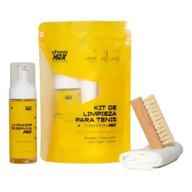 Kit De Limpieza Para Tenis Con Espuma Limpiadora Shoomax