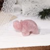 Lovionus89 Healing Crystal Turtle Statue, 2 Inch Pocket Stone Tortoise