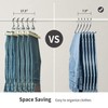 Corodo Metal Pants Hanger 20 Pack Open Ended Jeans Hangers