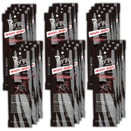 Primal Strips Meatless Vegan Jerky, Thai Peanut, 1 Ounce (Pack of 24)