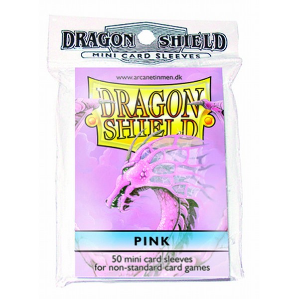 Sleeves: Mini Dragon Shield (10) Pink