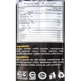 TGT Viet nam instant Iced coffee drink mix (Black Coffee, 18 Sticks x 18g)