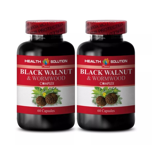 Health Solution USA Wormwood for digestion - BLACK WALNUT WORMWOOD