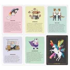 Knock Knock Affirmators! Deluxe Deck: 100 Affirmation Cards Deck - Affirmation Cards to Help You Help Yourself Without The Self-Helpy-Ness