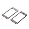 ERYUE Bezel for Pickups for Musical Instruments 2 Pickup Mounting