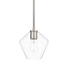 Pendant Lighting for Kitchen Island - Farmhouse Brushed Nickel Pendant