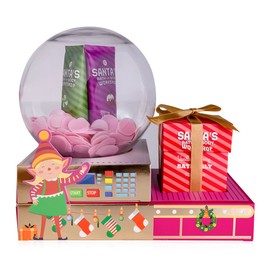 accentra Santa's Workshop Care Set for All Small and Large Bath Lovers in Beautiful Gift Box, 5-Piece Gift Set for Children