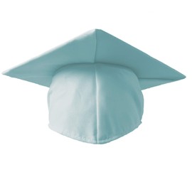 Grads4Good Matte Adult Graduation Cap for Christian Middle or High Schoolers Jeremiah 29:11 (Sky Blue)