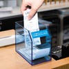 Receipt Collection Box 59493BLU Blue