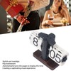 Digital Flip Dоwn Clock Retro Wooden Mechanical Flip Clock Desktop