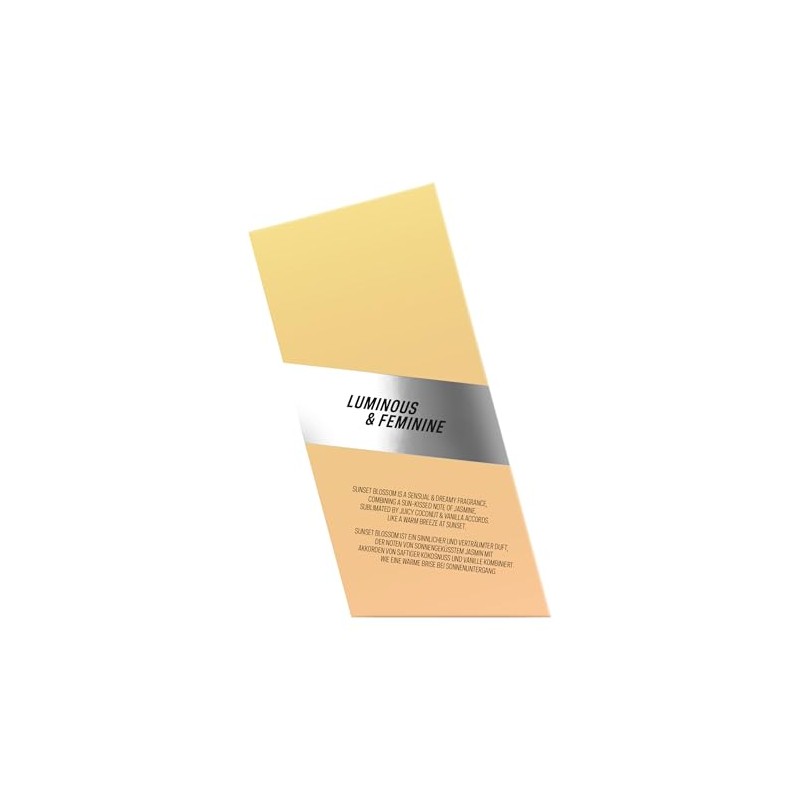 bruno banani, Sunset Blossom Eau de Toilette für Frauen, sinnlich-feminines