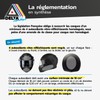 Set of 8 Oval Reflective Motorcycle Helmet Stickers, Stickers, Compatible