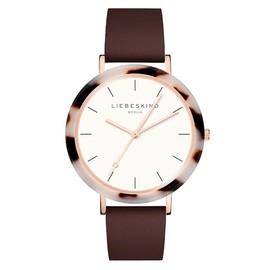 Liebeskind Women's Analogue Quartz Watch, brown, Strap.