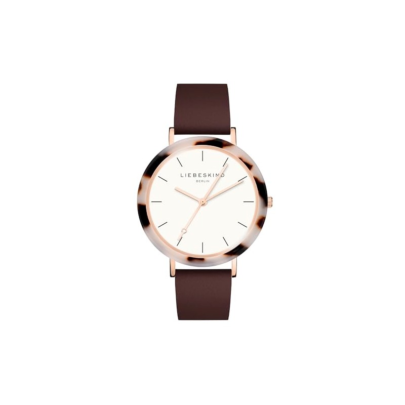 Liebeskind Women's Analogue Quartz Watch, brown, Strap.