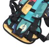 Toddler Car Seat Insert Bear Pattern Heighten Adjustable Fixing Straps