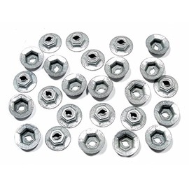 Retro-Motive Emblem & Trim PAL Nuts- Fits 1/8" Studs- 5/16" Hex- Fits GMC Chevy Truck- Qty.25- #1301