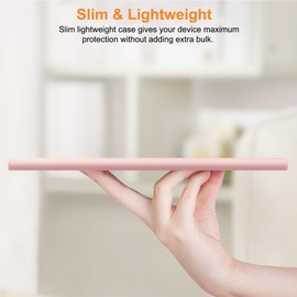 HoYiXi Case for Remarkable Paper Pro 11.8” (2024 Released), with Stable Folding Stand Design and Pen Pocket, fit Remarkable Paper Tablet with 11.8” Color Display,Auto Sleep/Wake,Rose Gold