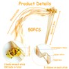Wedding Wands, Pack of 50 Sticks with 100 Large Bells