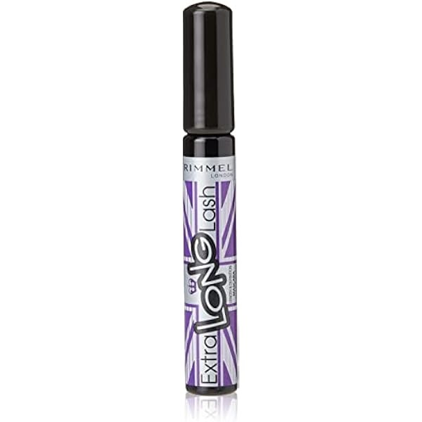 Rimmel Extra Long Lash Mascara, Extreme Black, 8ml