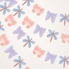 Cheerland Butterfly Garland Spring Party Decorations Pastel Dragonfly Banner for