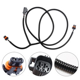 CADUFUELLY Fog Light Jumper Wiring Harness, 68046303AC Lamp Harness Replacement for Dodge Ram 2500 3500 4500 5500 2010-2018