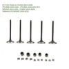 Intake Exhaust Valve Kit Compatible with Yamaha YFZ450R 2009-2020 YFZ450