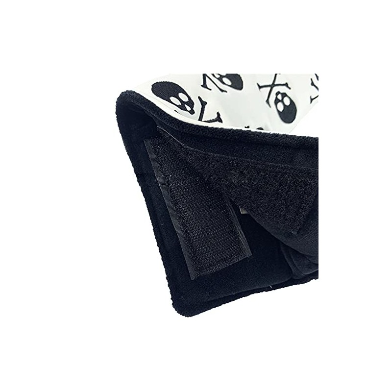 ★Premium Putter Cover ★ Skull Embroidery Blade Pin Type Odyssey