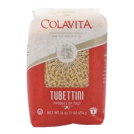 Colavita Pasta - Tubettini, 1 Pound - Pack of 20