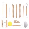 Clay Tools, 13 Pcs Polymer Clay Tools, Pottery Tools Kit