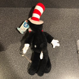 APPLAUSE DR SEUSS CAT IN THE HAT 14” PLUSH WITH SOUND New With Tag Universal