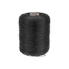 sourcing map Twisted Mason Line Nylon Twine String Cord Black