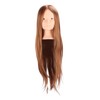 Long Hair Mannequin Head Light Brown Hairdresser Practice Training Head