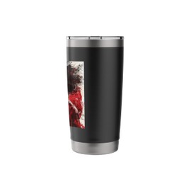 YASUKE Afro Samurai Seven Virtues of Bushido Code Stainless Steel Insulated Tumbler