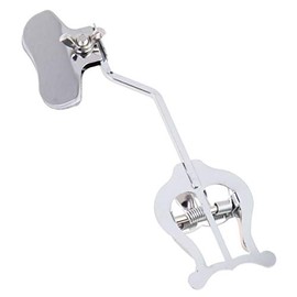 Trumpet Trombone Sheet Music Clip Trumpeter Lyre Sheet Music Clamp-on Holder trumpet lyre,clarinet lyre,trumpet slide grease(Silver)