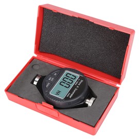 Hardness Tester Shore A Durometer Digital Display Gauge LCD Display Gauge Rubber Plastic for Tyres, Durometer Tester Hardness Tester