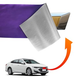 LANZMYAN Compatible with Bowtie Logo Wrap Stickers Cut-Your-Own Emblem Overlay DIY Decals for Chevy 3PCS Matte Purple