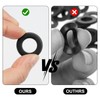 684-Piece Flat Washer Set with Plastic Box, 9 Sizes Washers