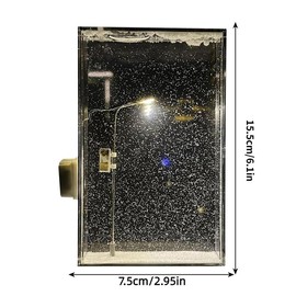 Snowy Night Street Lamp Design DIY Night Light, Battery Powered Desktop Decor for Birthday & Christmas, Ideal Gift for Girlfriends & Boyfriends