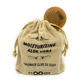 Handmade 100% Extra Virgin Olive Oil Soap bars - 150 gms 5.5 oz (Moisturizing Aloe Vera)