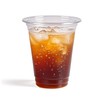 FUNSUEI 100 PCS 350ml Plastic Cups,12 oz Clear Plastic Cups