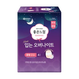 Good Feel Overnight Panties 4P (M/L) - Large 4P