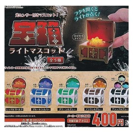 J. Dream Treasure Chest Light Mascot, Set of 5 Types